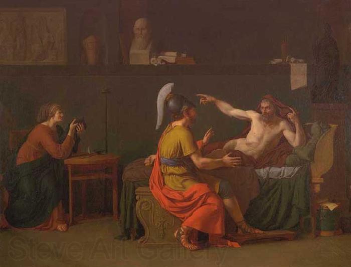 AUGUSTIN, Jacques-Jean-Baptiste Anaxagoras and Pericles Norge oil painting art